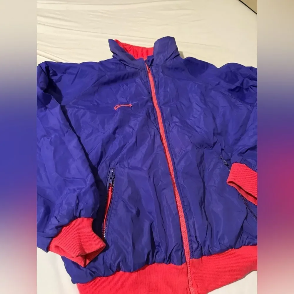 VINTAGE 1991 COLUMBIA NEON REVERSIBLE THINSULATE JACKET